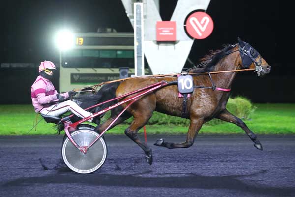 Photo d'arrivée de la course pmu PRIX ADELHEID à PARIS-VINCENNES le Vendredi 17 novembre 2023