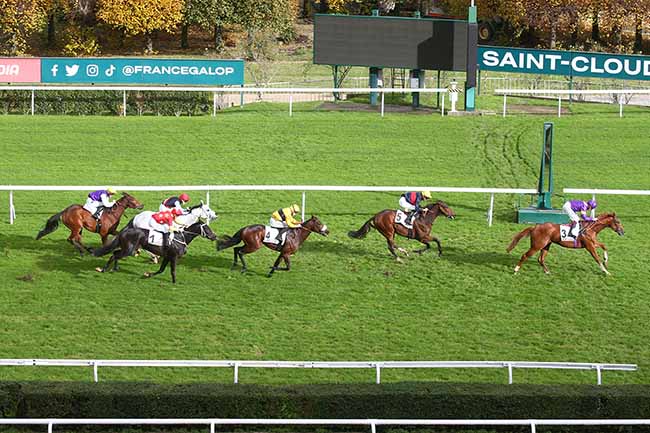 Photo d'arrivée de la course pmu PRIX HEROD à SAINT CLOUD le Vendredi 17 novembre 2023