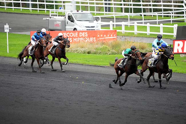 Photo d'arrivée de la course pmu PRIX DE MONTARGIS à PARIS-VINCENNES le Lundi 20 novembre 2023