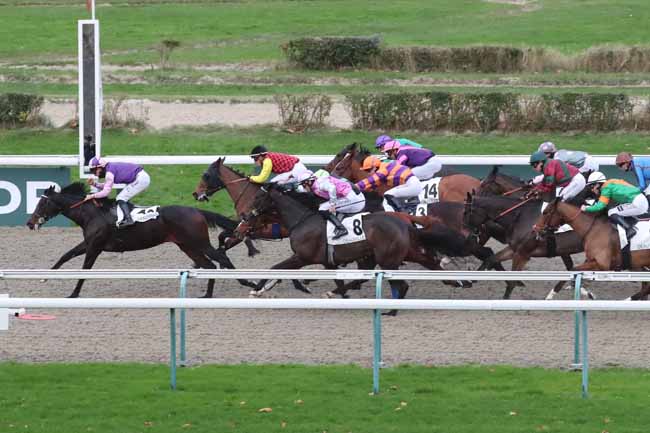 Photo d'arrivée de la course pmu PRIX DE LA HALLE AU BLE à DEAUVILLE le Mercredi 29 novembre 2023