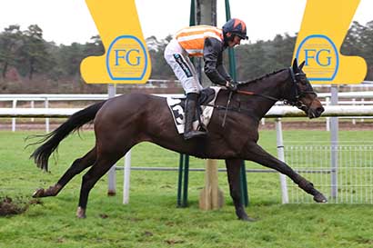 Photo d'arrivée de la course pmu PRIX DU MASSIF FORESTIER à FONTAINEBLEAU le Mardi 5 décembre 2023