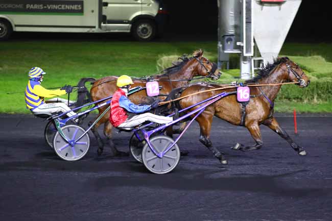 Photo d'arrivée de la course pmu PRIX DE MOULINS à PARIS-VINCENNES le Jeudi 7 décembre 2023
