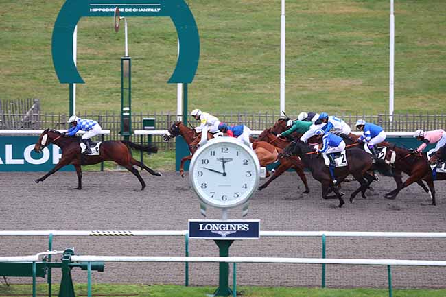 Photo d'arrivée de la course pmu PRIX D'EWELL à CHANTILLY le Jeudi 7 décembre 2023