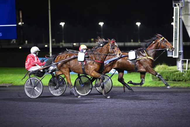 Photo d'arrivée de la course pmu PRIX DE TOURCOING à PARIS-VINCENNES le Vendredi 15 décembre 2023