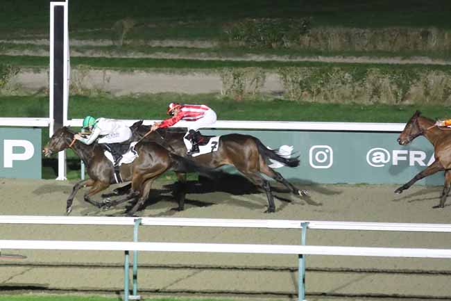 Photo d'arrivée de la course pmu PRIX DU MERLERAULT à DEAUVILLE le Mercredi 20 décembre 2023