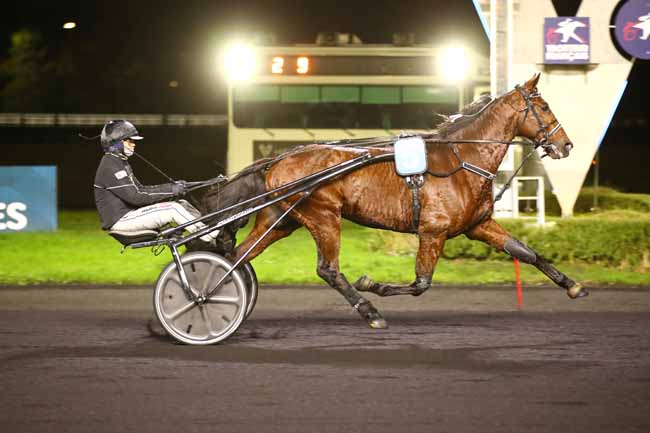 Photo d'arrivée de la course pmu PRIX DE PLESSE à PARIS-VINCENNES le Vendredi 22 décembre 2023