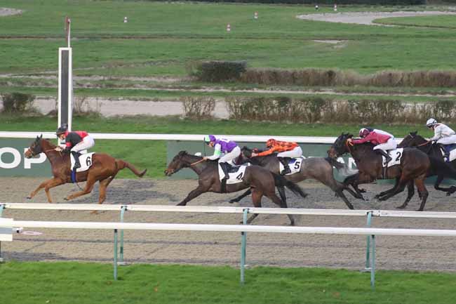 Photo d'arrivée de la course pmu PRIX DE BOURGEAUVILLE à DEAUVILLE le Mardi 26 décembre 2023