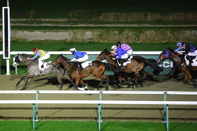 Photo d'arrivée de la course pmu PRIX DU PHARE à DEAUVILLE le Vendredi 5 janvier 2024