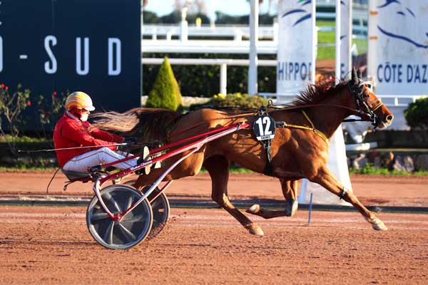 Photo d'arrivée de la course pmu PRIX PROMISING CATCH à CAGNES-SUR-MER le Jeudi 11 janvier 2024