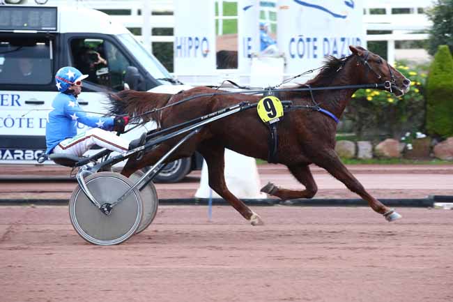 Photo d'arrivée de la course pmu PRIX DE LODEVE à CAGNES-SUR-MER le Jeudi 15 février 2024