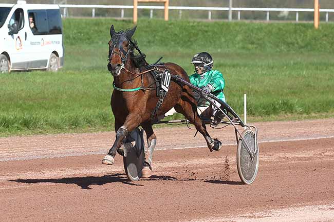 Photo d'arrivée de la course pmu PRIX COMMUNAUTE D'AGGLOMERATION LISIEUX NORMANDIE à LISIEUX le Mercredi 20 mars 2024