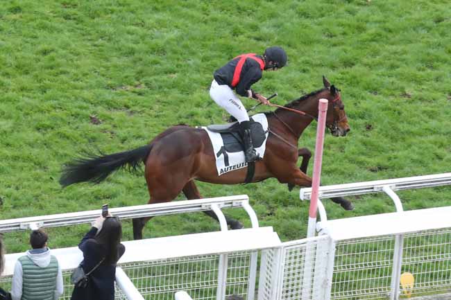 Photo d'arrivée de la course pmu PRIX ALCIDE à AUTEUIL le Dimanche 24 mars 2024