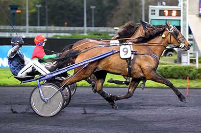 Photo d'arrivée de la course pmu PRIX ADRASTEA à PARIS-VINCENNES le Vendredi 29 mars 2024