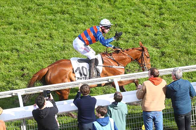 Photo d'arrivée de la course pmu PRIX LE HON à AUTEUIL le Dimanche 31 mars 2024
