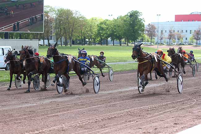Photo d'arrivée de la course pmu PRIX DE LA FEDERATION NATIONALE DES COURSES HIPPIQUES à REIMS le Mercredi 17 avril 2024