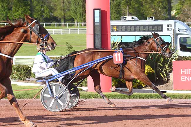 Photo d'arrivée de la course pmu PRIX DE DURAS à ENGHIEN le Jeudi 18 avril 2024