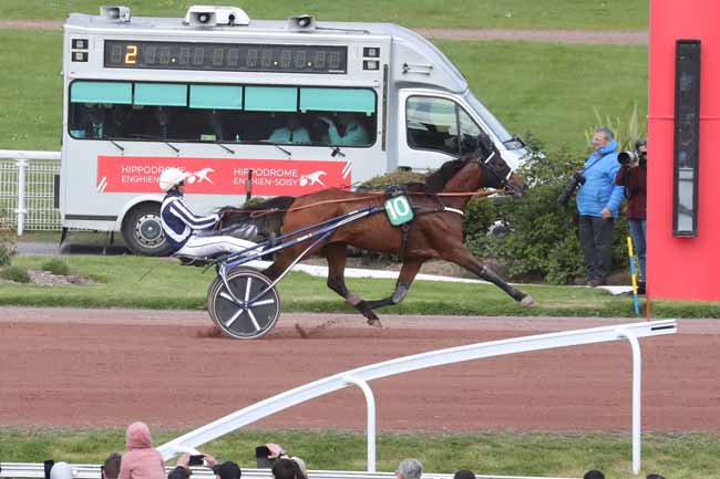 Photo d'arrivée de la course pmu PRIX DE L'ATLANTIQUE à ENGHIEN le Samedi 20 avril 2024
