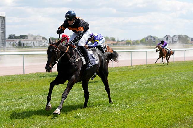 Photo d'arrivée de la course pmu PRIX SAMARITAIN à BORDEAUX-LE BOUSCAT le Lundi 22 avril 2024