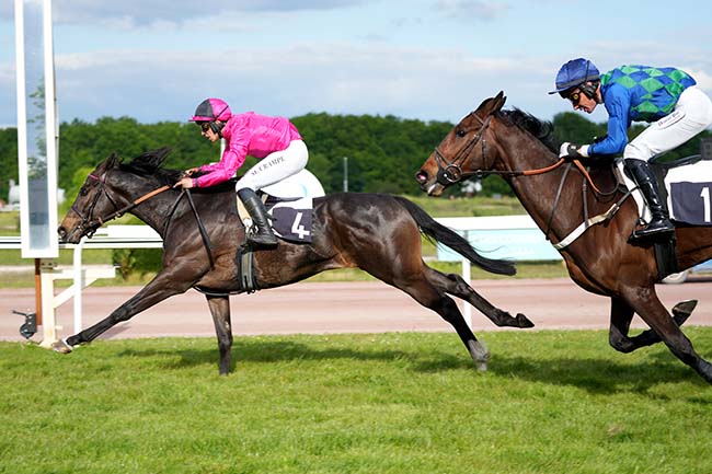 Photo d'arrivée de la course pmu PRIX MON ROMAIN à BORDEAUX-LE BOUSCAT le Lundi 22 avril 2024