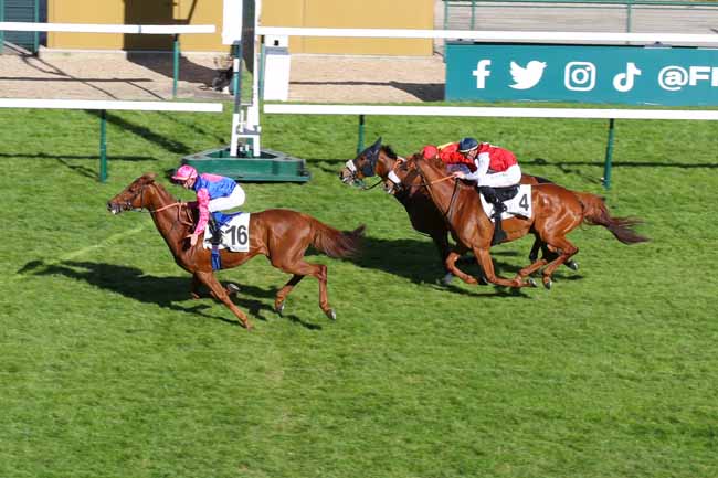 Photo d'arrivée de la course pmu PRIX DE LA VIEILLE TOUR à LONGCHAMP le Dimanche 28 avril 2024