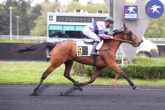 Photo d'arrivée de la course pmu PRIX HENRI CHRETIEN à PARIS-VINCENNES le Mardi 30 avril 2024