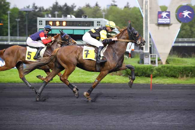 Photo d'arrivée de la course pmu PRIX ANNA à PARIS-VINCENNES le Mardi 30 avril 2024