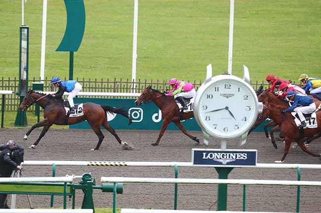 Photo d'arrivée de la course pmu PRIX DE LA COMPAGNIE EQUESTRE à CHANTILLY le Jeudi 2 mai 2024
