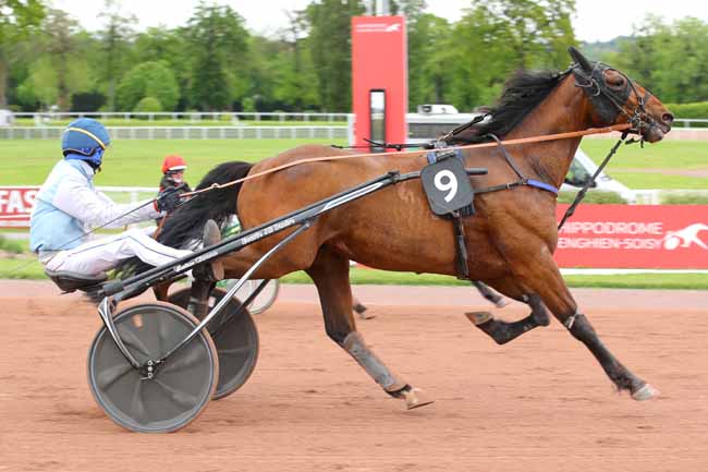 Photo d'arrivée de la course pmu PRIX DU PONT NOTRE-DAME à ENGHIEN le Jeudi 2 mai 2024