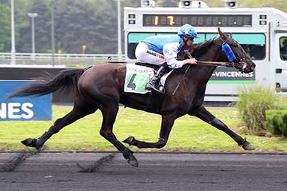 Photo d'arrivée de la course pmu PRIX NIOBE à PARIS-VINCENNES le Mardi 7 mai 2024