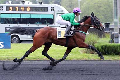 Photo d'arrivée de la course pmu PRIX FLORA à PARIS-VINCENNES le Mardi 7 mai 2024