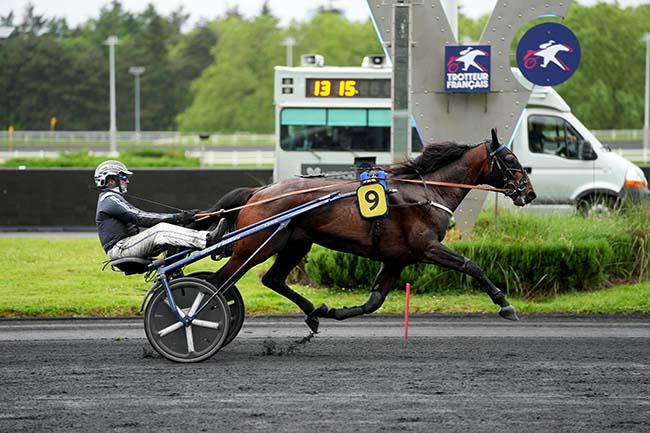 Photo d'arrivée de la course pmu PRIX EGERIA à PARIS-VINCENNES le Mardi 14 mai 2024