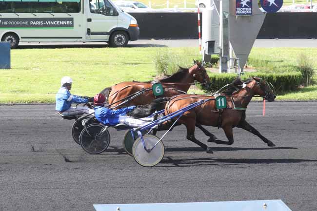 Photo d'arrivée de la course pmu PRIX DE NICE à PARIS-VINCENNES le Mercredi 15 mai 2024