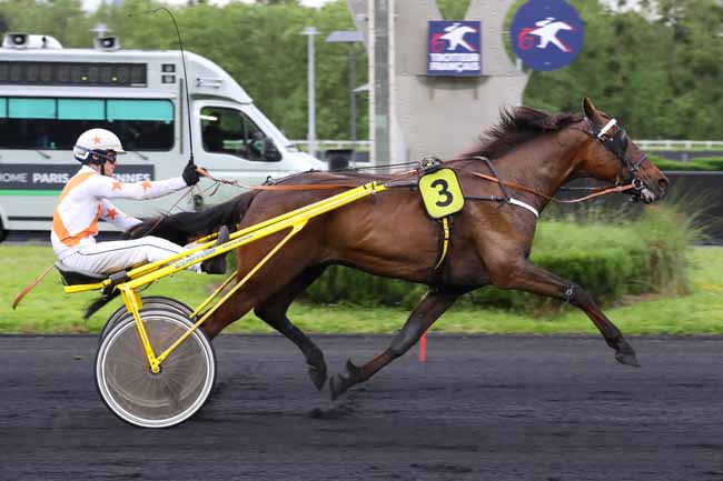 Photo d'arrivée de la course pmu PRIX DE NOGENT (PRIX JEAN GABIN) à PARIS-VINCENNES le Vendredi 17 mai 2024