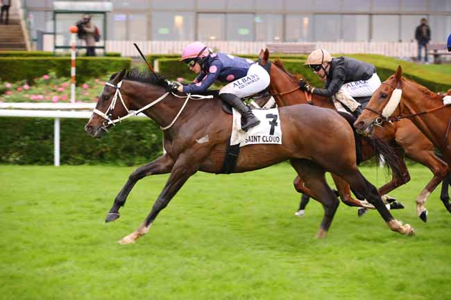 Photo d'arrivée de la course pmu PRIX RAMUS à SAINT CLOUD le Lundi 20 mai 2024