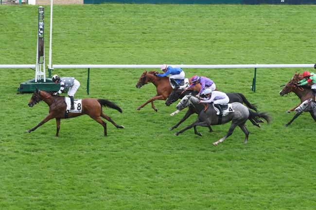 Photo d'arrivée de la course pmu PRIX DES BATIGNOLLES à LONGCHAMP le Jeudi 23 mai 2024