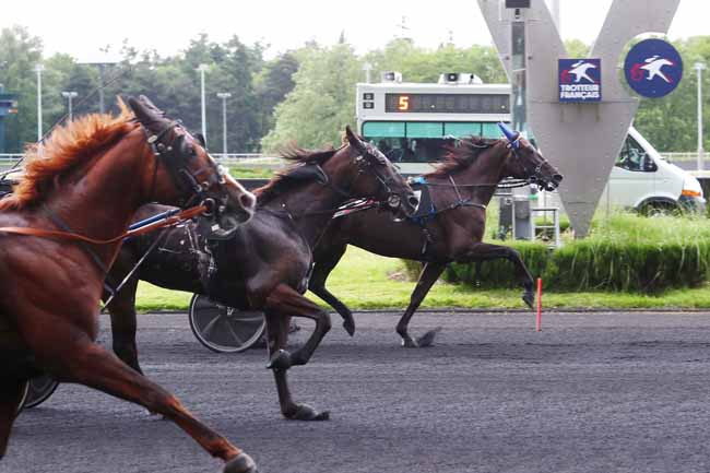 Photo d'arrivée de la course pmu PRIX MUTUS à PARIS-VINCENNES le Vendredi 24 mai 2024