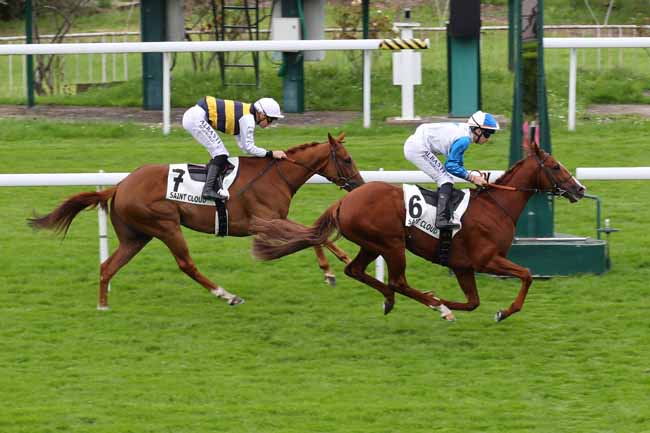 Photo d'arrivée de la course pmu PRIX BELEBAT à SAINT CLOUD le Mardi 4 juin 2024