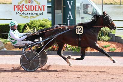 Photo d'arrivée de la course pmu PRIX HARMONIE AMBULANCE à LAVAL le Mercredi 5 juin 2024