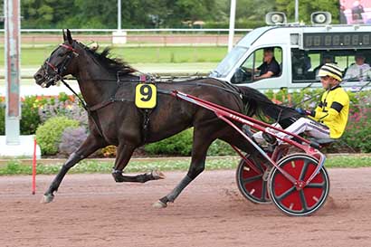 Photo d'arrivée de la course pmu PRIX DES HELLEBORES à CABOURG le Vendredi 12 juillet 2024