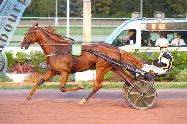 Photo d'arrivée de la course pmu PRIX DES PHLOX à CABOURG le Vendredi 2 août 2024