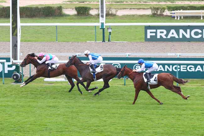 Photo d'arrivée de la course pmu PRIX DE REUX à DEAUVILLE le Samedi 3 août 2024
