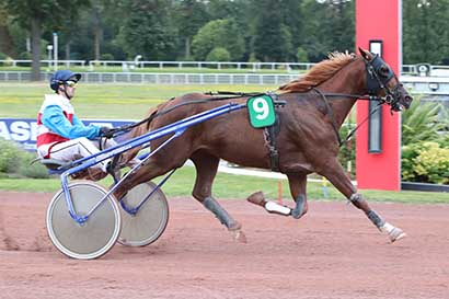 Photo d'arrivée de la course pmu PRIX DE BANDOL à ENGHIEN le Samedi 3 août 2024