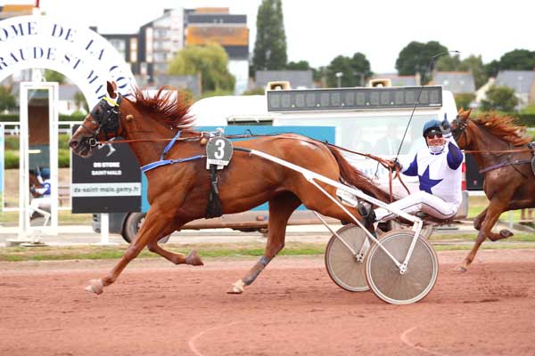 Photo d'arrivée de la course pmu PRIX DS à SAINT MALO le Mercredi 7 août 2024
