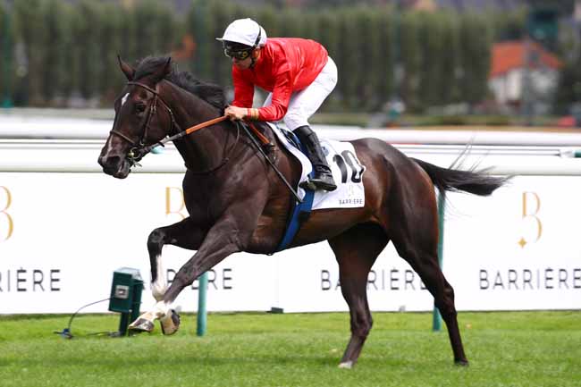 Photo d'arrivée de la course pmu BARRIERE PRIX DU CIRO'S à DEAUVILLE le Dimanche 25 août 2024