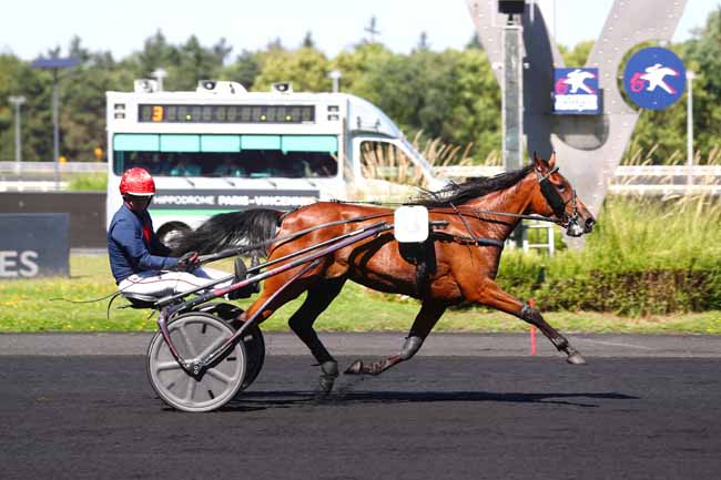 Photo d'arrivée de la course pmu PRIX DES CYCLAMENS à PARIS-VINCENNES le Mercredi 28 août 2024