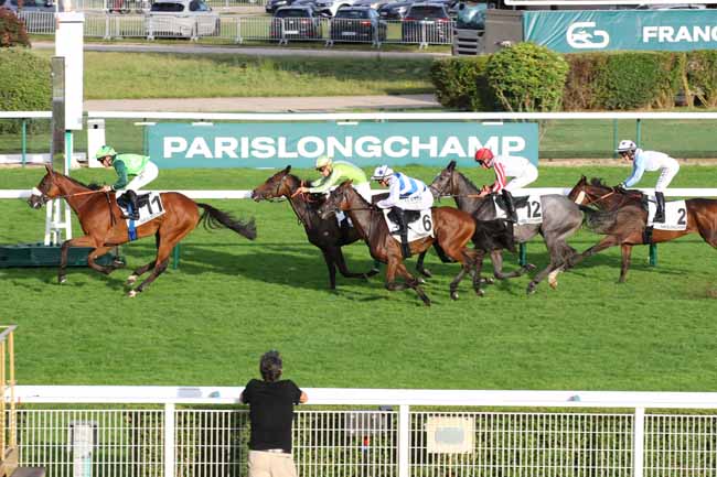 Photo d'arrivée de la course pmu PRIX DE PONTHIEU à LONGCHAMP le Dimanche 1 septembre 2024