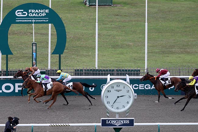 Photo d'arrivée de la course pmu PRIX DE CAUFFRY à CHANTILLY le Mardi 3 septembre 2024
