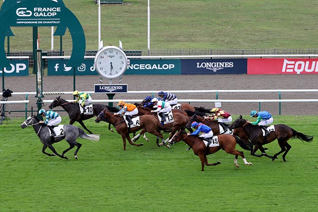 Photo d'arrivée de la course pmu PRIX DU MARAIS DOZET à CHANTILLY le Mardi 3 septembre 2024