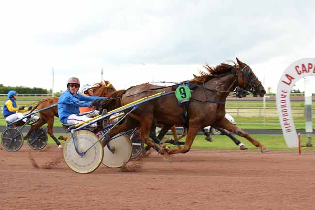 Photo d'arrivée de la course pmu PRIX DU 150EME ANNIVERSAIRE à LA CAPELLE le Mercredi 4 septembre 2024