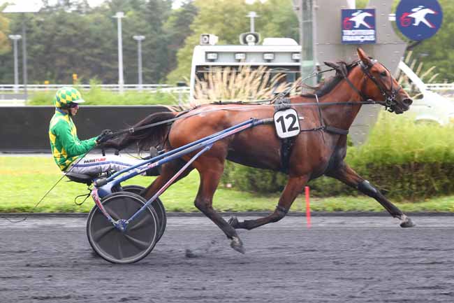 Photo d'arrivée de la course pmu PRIX DE BASTIA à PARIS-VINCENNES le Jeudi 5 septembre 2024